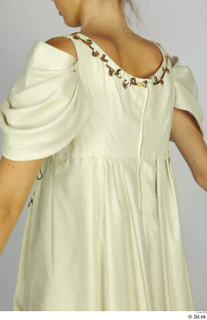 Photos Woman in Historical Dress 121 19th century beige dress…
